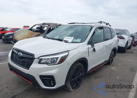 2019 Subaru Forester Sport z USA, uszkodzony, nr VIN JF2SKAJCXKH420887